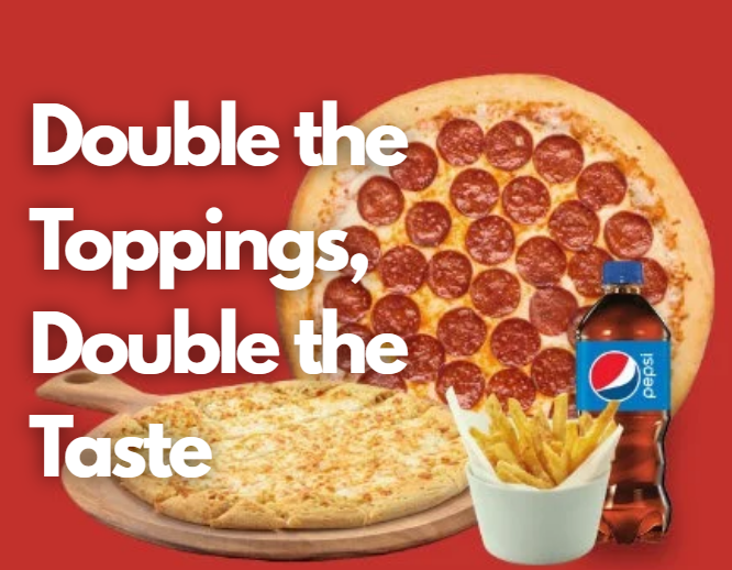 Double the Toppings, Double the Taste – Welcome to Double Pizza!