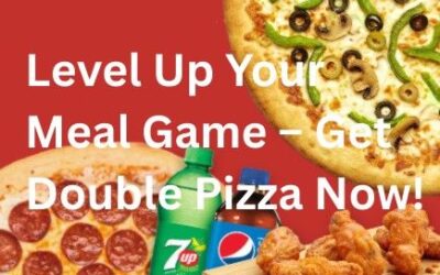 Pizza Lovers, Level Up Your Meal Game – Get Double Pizza Now!